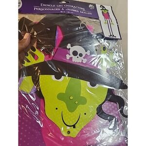 48" LONG HALLOWEEN WITCH DANGLE LEG CHARACTER HANGING WALL DOOR DECOR NEW SEALED